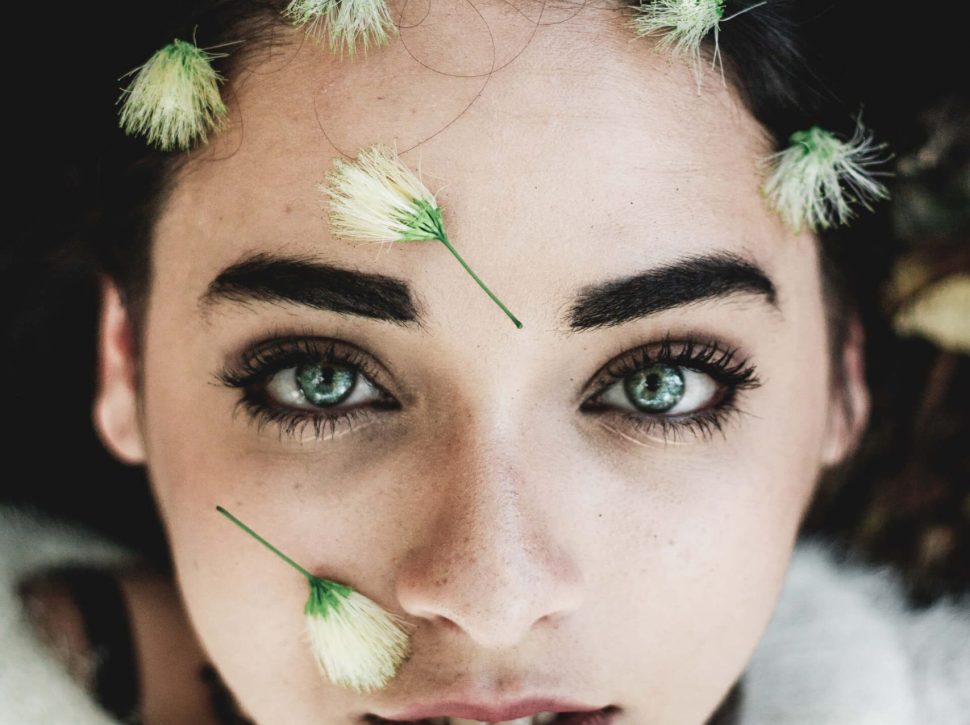 Girl With Flower Girl With Flower